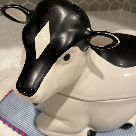 RARE Vintage McCoy Cow Cookie Jar - Picture 2 of 9